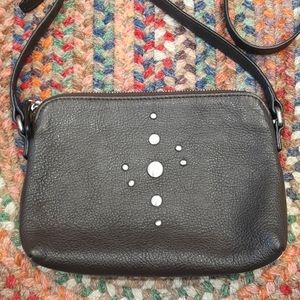 Ellington brown leather crossbody